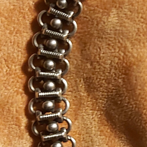 Silver bracelet used, unique and original design