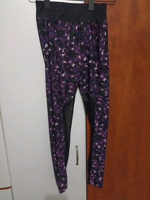 Purple leggings new, size S / 36 / 8