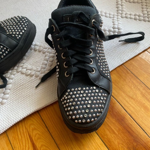 Pinko sneakers used, size 37, black sports shoes