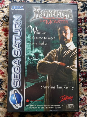 Frankenstein Through the Eyes of the Monster Sega Saturn like new