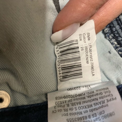 Pepe Jeans London slim fit pants like new, blue, size XS
