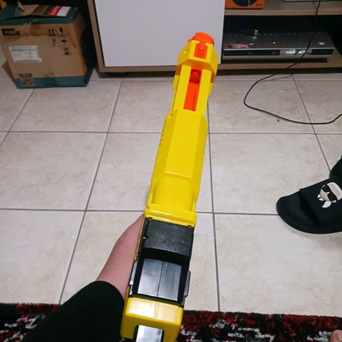 Nerf Jolt, Fortnite and Lawbringer used, excellent condition with darts