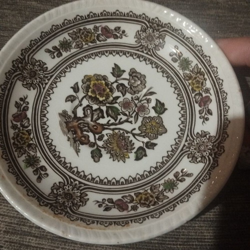 Wood and Sons small plates used, set of 2, 14 cm diameter