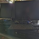 2 PC HP ProDesk 600 i5 + Οθόνη LG 22"