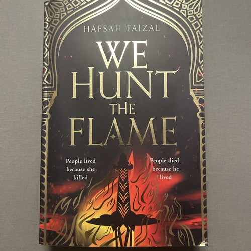 We Hunt the Flame book in good condition