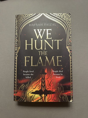 We Hunt the Flame book in good condition