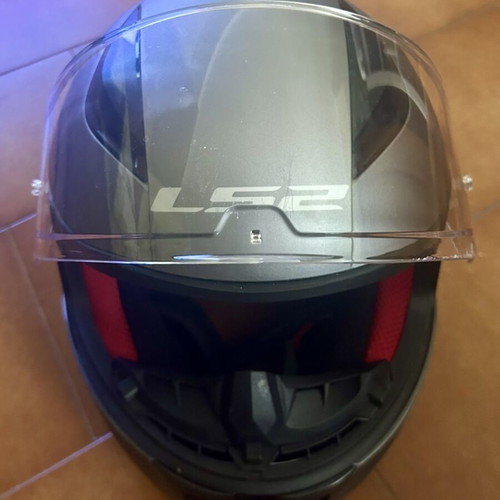 LS2 full-face motorcycle helmet like new, size small