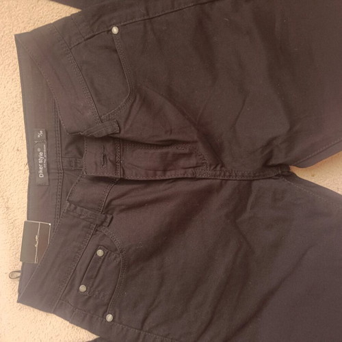 Diker Style Slim Fit Pants 38 new, black