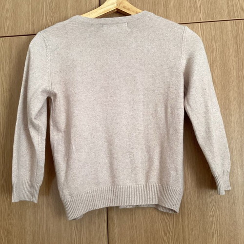 Zara Knit beige cardigan like new, size M