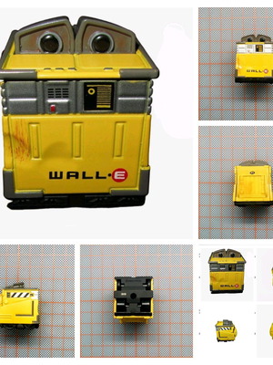 Dickie Wall-E miniature like new from Disney/Pixar