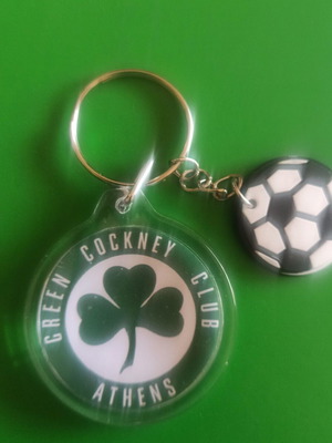 Panathinaikos Round Keychain No65 New