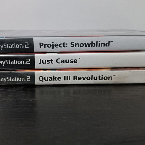 PlayStation 2 games bundle used, 3 titles including Just Cause