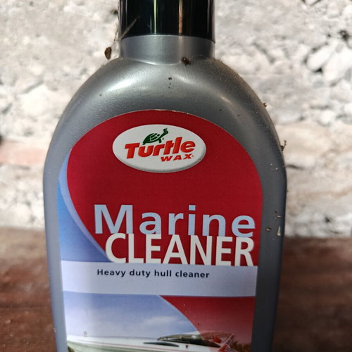 Marine cleaner for boats and yachts new, heavy duty hull cleaning