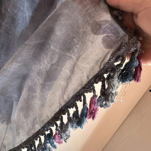 Scarf and shawl like new, gray