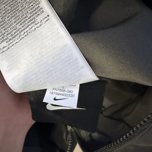 Nocta x Nike Northstar Nylon Track Jacket like new, size L, black and grey