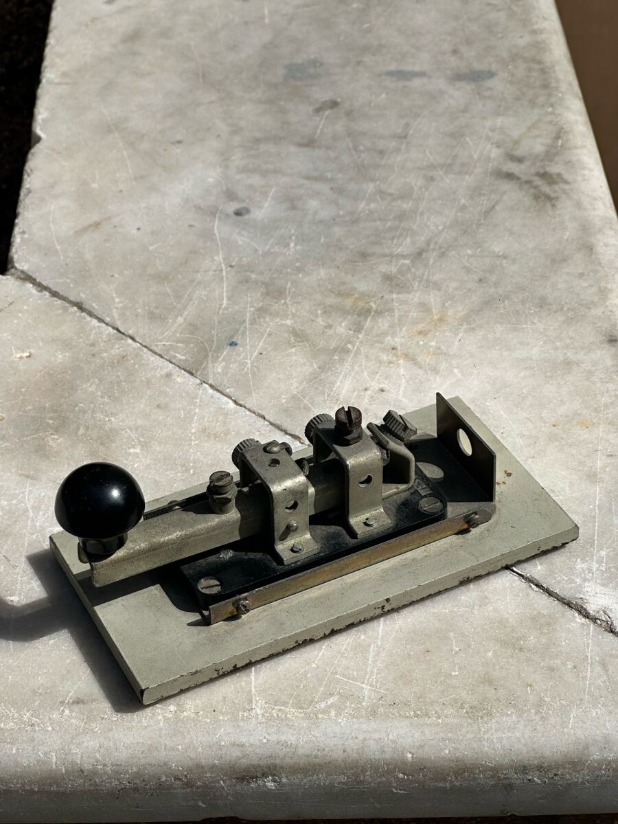 Morse telegraph key Hi-Mound Japan… - € 50,00 - Vendora.cy