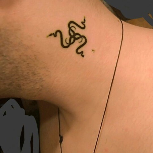 Razer water tattoo 1 piece new