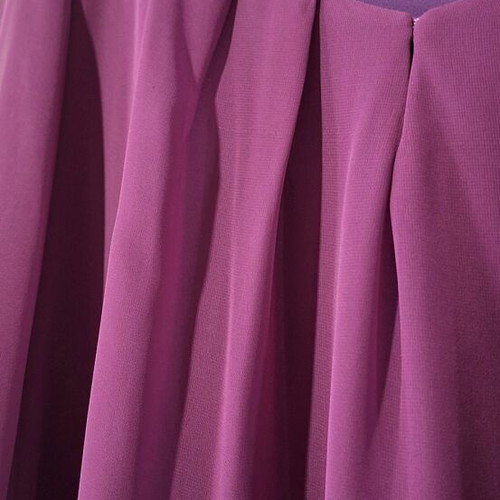 Lynne Blouse with Sheer Sleeves like New, Purple, Size L