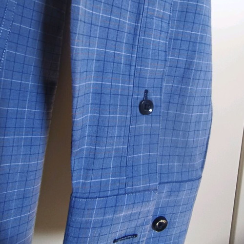 Makis Tselios Fashion blue shirt like new, size M