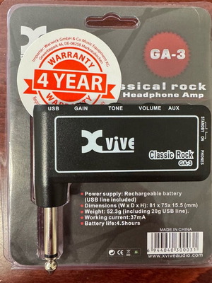 Xvive GA-3 Classic Micro Amp new