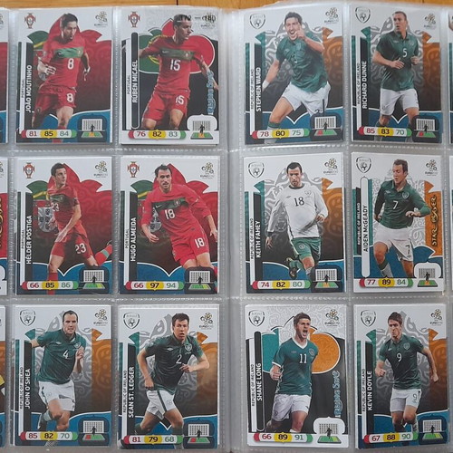 UEFA Euro Poland-Ukraine 2012 Adrenalyn XL album with 223 base cards used