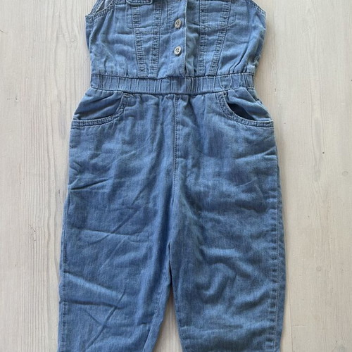 DKNY denim jumpsuit for 4 years old like new, blue