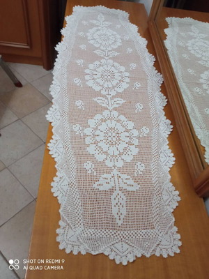 Knitted linens new, all together