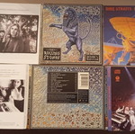 Booklets from Smashing Pumpkins, Rolling Stones, Dire Straits used, rock