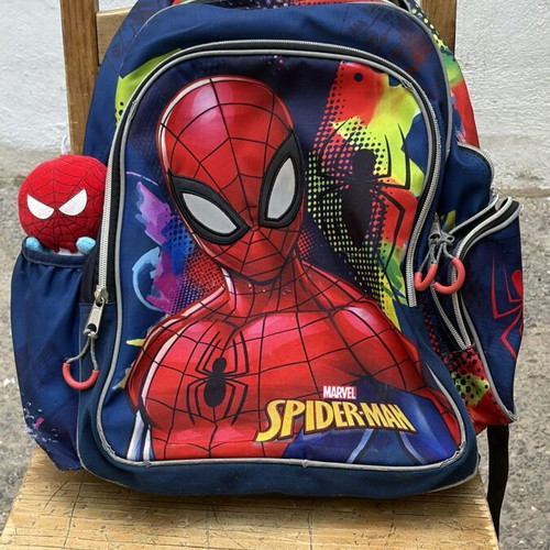 Spiderman school shoulder backpack