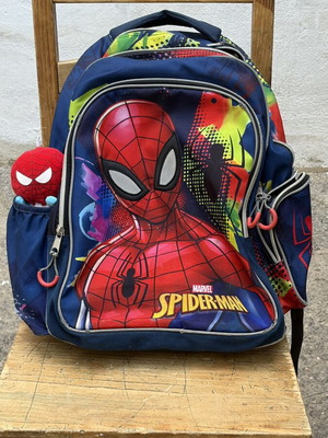 Spiderman school shoulder backpack
