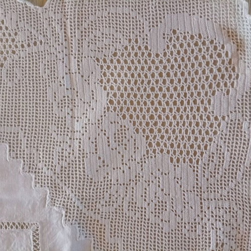 Traditional Handmade Tablecloth Square 95x95 cm like new