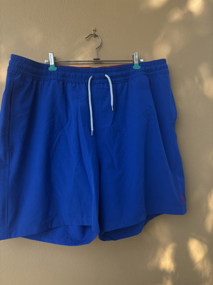 Ralph Lauren Polo men's swim shorts XXL blue new