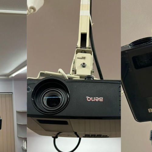 Benq MS504 projector like new with ceiling mount