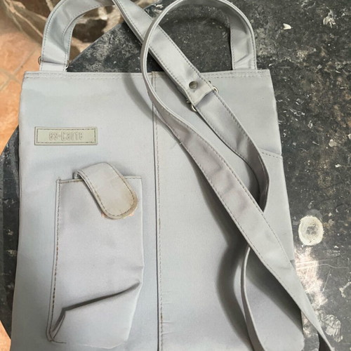 Crossbody bag gray like new