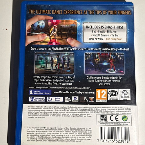 MICHAEL JACKSON The EXPERENCE HD - PSVITA