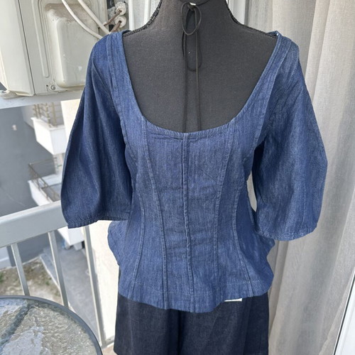H&M Blue Summer Shirt New, Light Soft Cotton