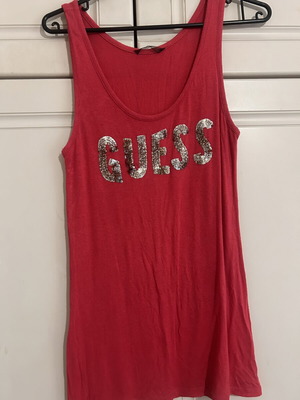 Guess top used, size S, pink