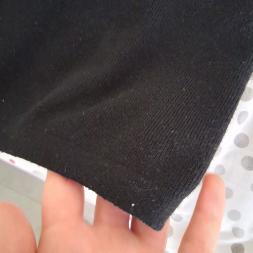 Bershka Crop Sleeveless Hoodie Like New Black