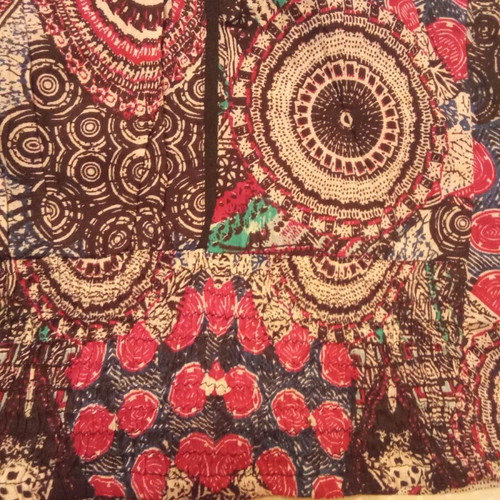 Boho top medium like new, multicolored