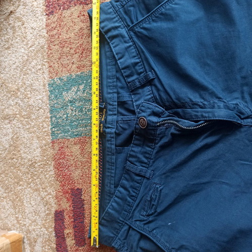 Men's blue fabric pants like new