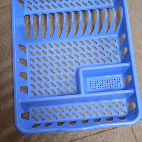 Dish rack, blue, 44x32 cm