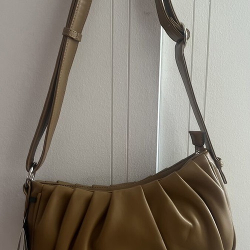 Puccini shoulder bag new, beige and brown