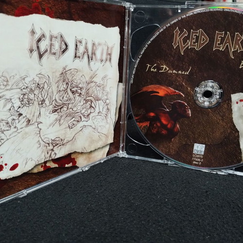 Iced Earth The Blessed And The Damned 2CDs new, metal