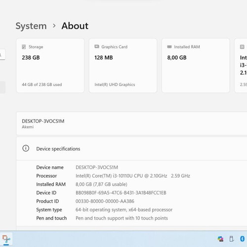 Lenovo IdeaPad Flex 5 CB 13IML05 laptop refurbished, Intel Core i3, 8GB RAM, 128GB SSD