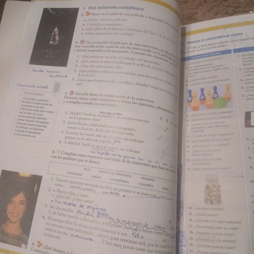 Spanish learning books used, Espanol language viva no 4 set of 2