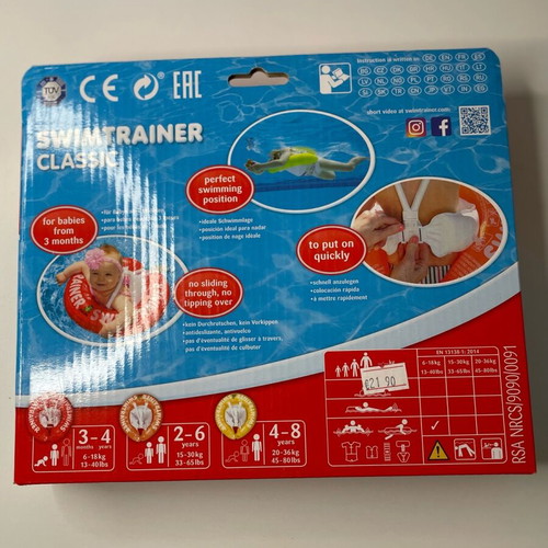 Freds Swim Academy Βρεφικό σωσίβιο Swimtrainer καινούργιο