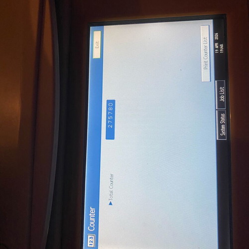 Ricoh Aficio MP2500 photocopier used, fully functional