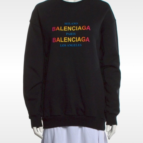 Balenciaga sweatshirt black like new, size M