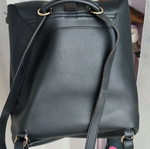Black sack bag