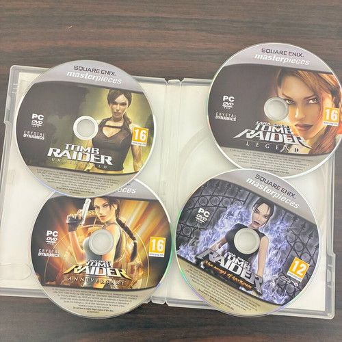 Tomb Raider PC Collection used, Square Enix masterpieces